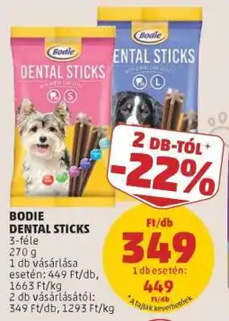 PENNY Bodie Dental Sticks ajánlat