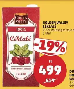 PENNY GOLDEN VALLEY CÉKLALÉ ajánlat