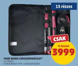 PENNY PURE WORK SZERSZÁMKÉSZLET ajánlat