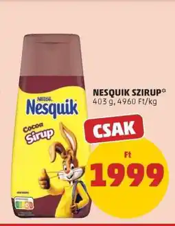 PENNY NESQUIK Szirup ajánlat