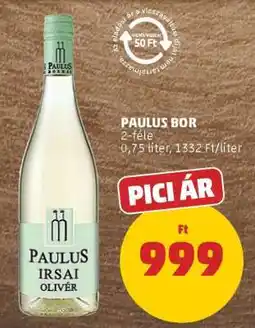 PENNY PAULUS BOR ajánlat