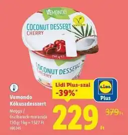 Lidl VEMONDO Kókuszdesszert ajánlat