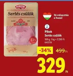 Lidl Pikok Sertés csülök ajánlat