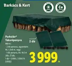 Lidl PARKSIDE Takaróponyva ajánlat
