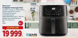 Lidl Silvercrest XL digitális forrólevegős fritőz ajánlat