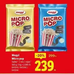Lidl Mogyi Micro Pop ajánlat