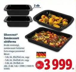 Lidl Silvercrest Zománcozott sütőforma ajánlat