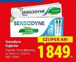 Lidl SENSODYNE Fogkrém ajánlat