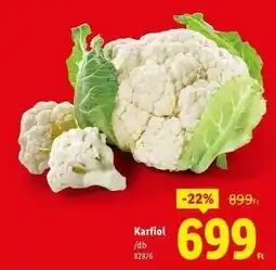 Lidl Karfiol ajánlat