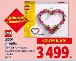 Lidl LEGO Virágdísz ajánlat