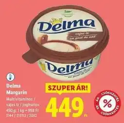 Lidl DELMA Margarin ajánlat