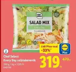 Lidl Chef Select Every day salátakeverék ajánlat