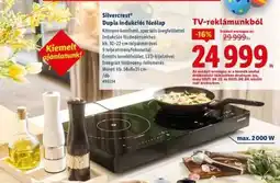 Lidl Silvercrest Dupla indukciós főzőlap ajánlat