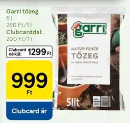 Tesco Garri tőzeg ajánlat