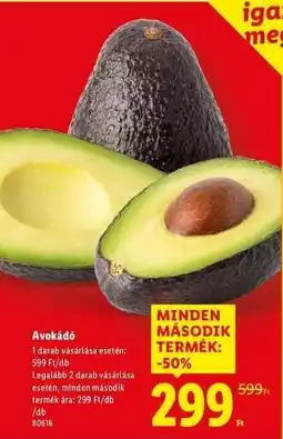 Lidl Avokádó ajánlat