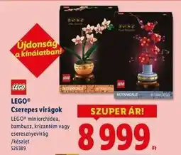 Lidl LEGO Cserepes virágok ajánlat