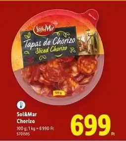 Lidl SOL&MAR Chorizo ajánlat