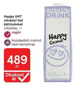 Tesco Happy UHT növényi ital kalciummal ajánlat