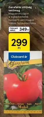 Tesco Garafarm zöldség vetőmag ajánlat