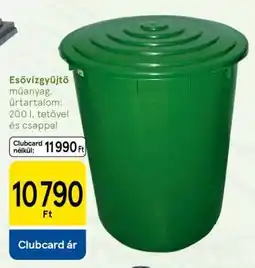 Tesco Esővízgyűjtő ajánlat