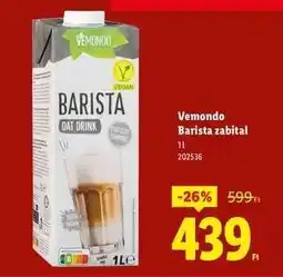 Lidl Vemondo Barista zabital' ajánlat