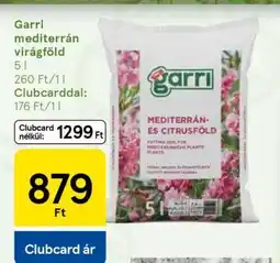 Tesco Garri mediterrán virágföld ajánlat