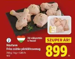 Lidl HÚSFARM Friss csirke­-pörköltcsomag ajánlat