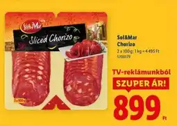 Lidl SOL&MAR Chorizo ajánlat