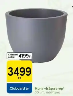 Tesco Muna virágcserép ajánlat