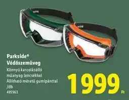 Lidl PARKSIDE Védőszemüveg ajánlat