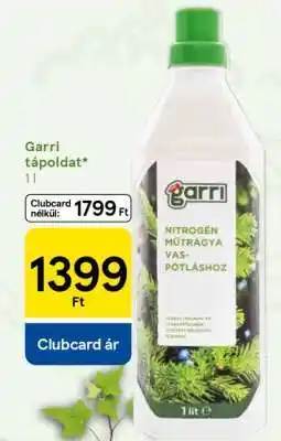 Tesco Garri tápoldat ajánlat