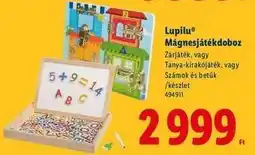 Lidl Lupilu Mágnesjátékdoboz ajánlat