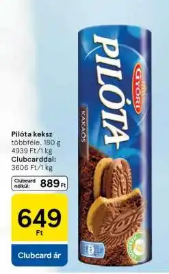 Tesco PILÓTA KEKSZ ajánlat