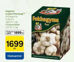 Tesco Fokhagyma ajánlat