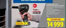 Lidl PARKSIDE PERFORMANCE Prémium akkus ütvecsavarozó 1/2” ajánlat