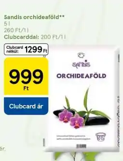 Tesco Sandis orchidea föld ajánlat