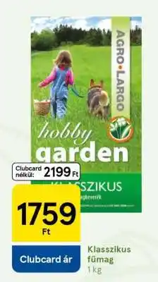Tesco Klasszikus fűmag ajánlat