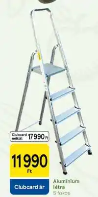 Tesco Alumínium létra ajánlat