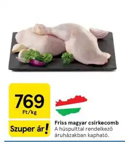 Tesco Friss magyar csirkecomb ajánlat