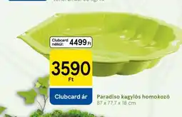 Tesco Paradiso kagylós homokozó ajánlat