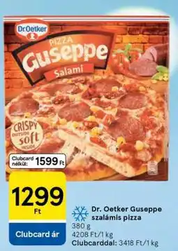 Tesco Dr. Oetker Guseppe szalámis pizza ajánlat