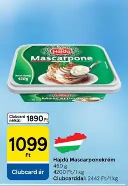Tesco Hajdú Mascarponekrém ajánlat