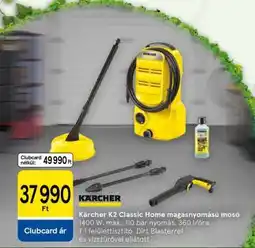 Tesco Kärcher K2 Classic Home magasnyomású mosó ajánlat