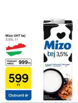 Tesco Mizo UHT tej ajánlat