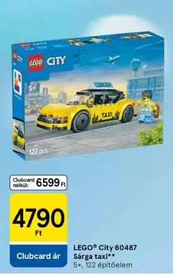 Tesco LEGO City 60487 Sárga taxi ajánlat