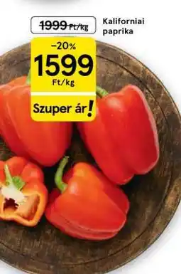 Tesco Kaliforniai paprika ajánlat