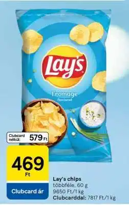 Tesco LAY’S Chips ajánlat