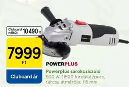 Tesco Powerplus sarokcsiszoló ajánlat