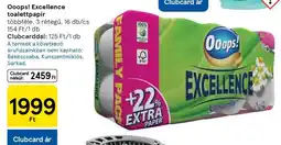 Tesco Ooops! Excellence Toalettpapír ajánlat
