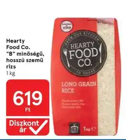 Tesco Hearty Food Co. B minőségű, hosszú szemű rizs ajánlat